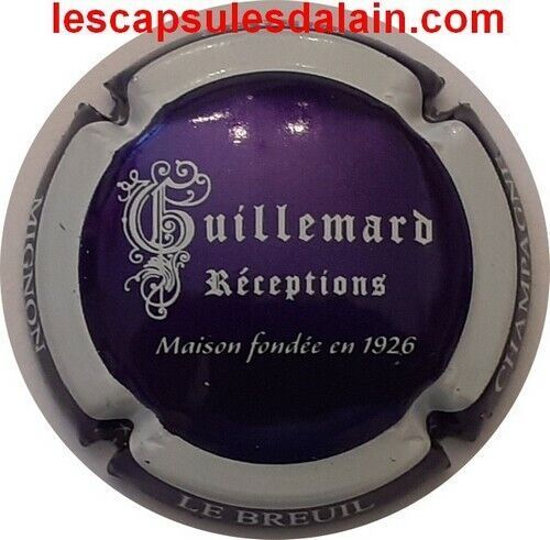 BELLE CAPSULE CHAMPAGNE PIERRE MIGNON GUILLEMARD MAUVE REF N°54h NEWS