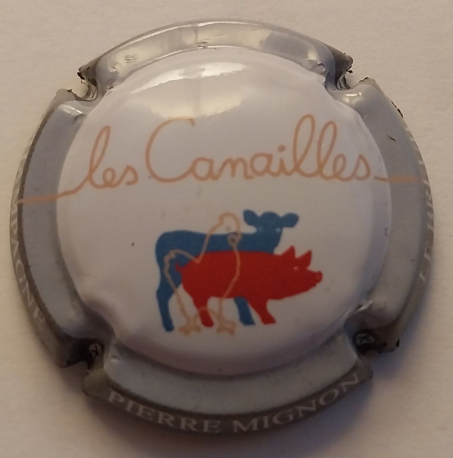 BELLE CAPSULE CHAMPAGNE PIERRE MIGNON LES CANAILLES REF N°68b NEWS