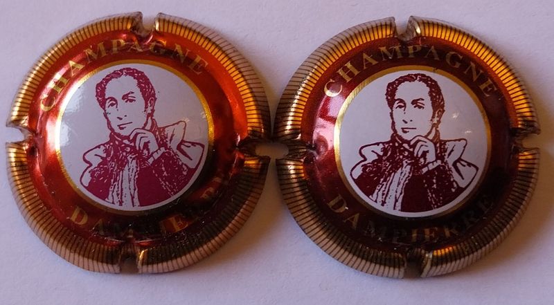 2 BELLES CAPSULES CHAMPAGNE AUDOIN DE DAMPIERRE RÉF N°2 et 3 NEWS 2 BELLES CAPSULES CHAMPAGNE AUDOIN DE DAMPIERRE RÉF N°2 et 3 NEWS