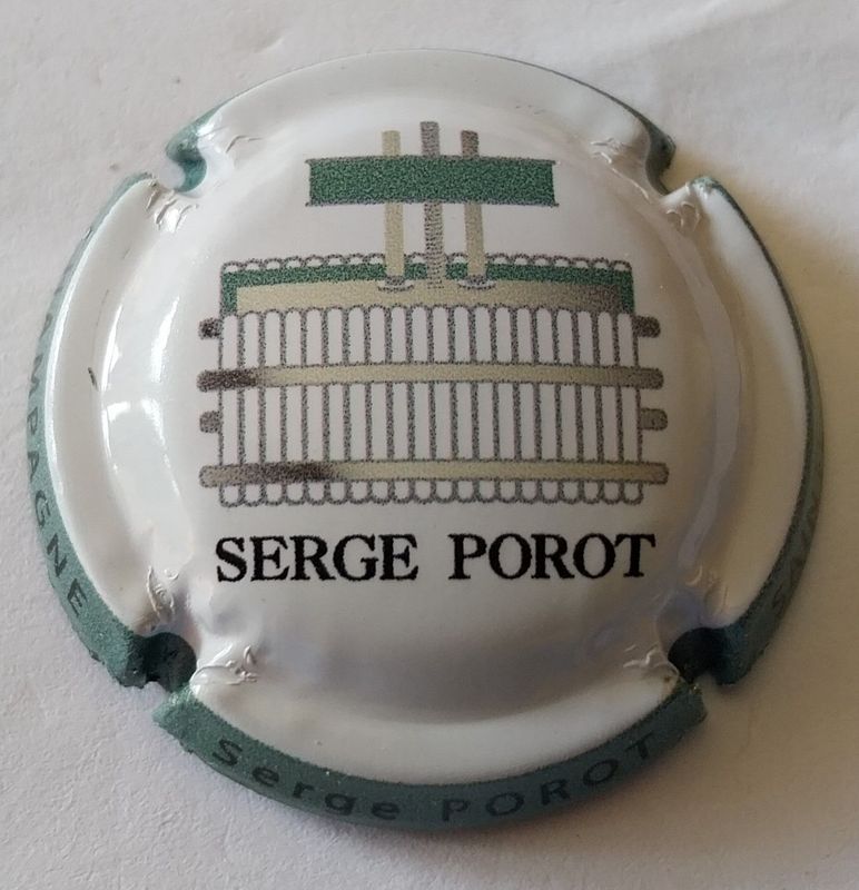 BELLE CAPSULE CHAMPAGNE SERGE POROT REF N°9b NEWS