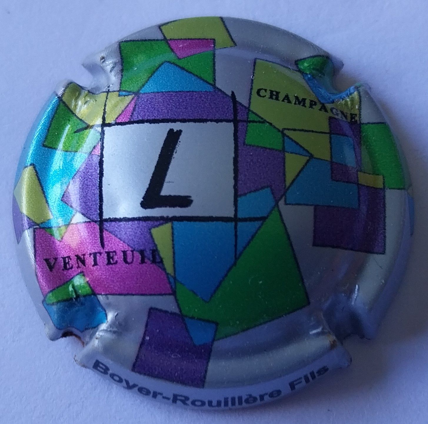 BELLE CAPSULE CHAMPAGNE BOYER ROUILLERE ET FILS REF N° 31g NEWS