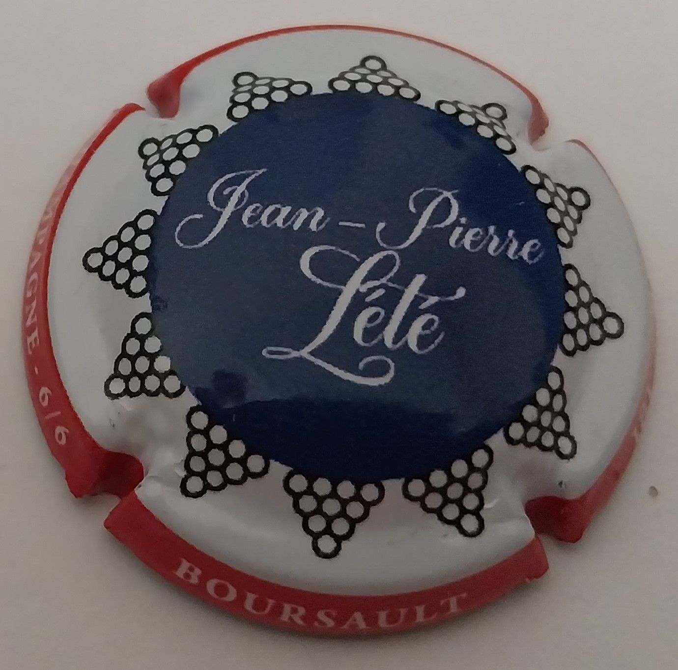 BELLE CAPSULE CHAMPAGNE JEAN PIERRE LETE REF N°7e / 500EX NEWS