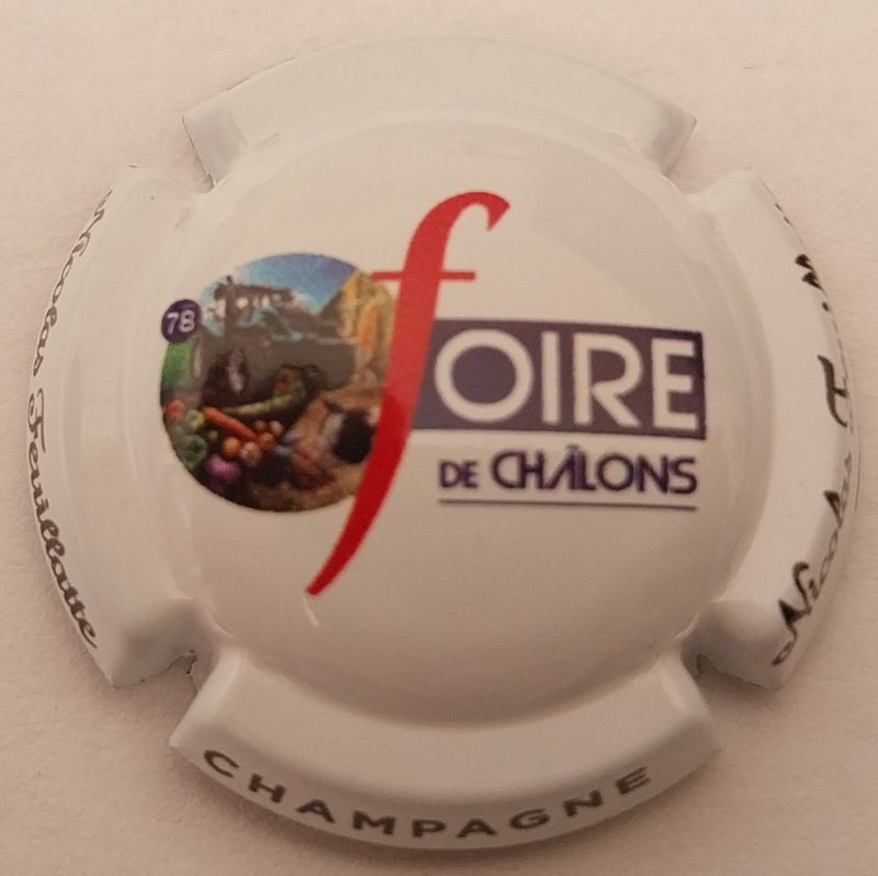 BELLE CAPSULE CHAMPAGNE NICOLAS FEUILLATTE 78 FOIRE DE CHALONS 2024 NEWS