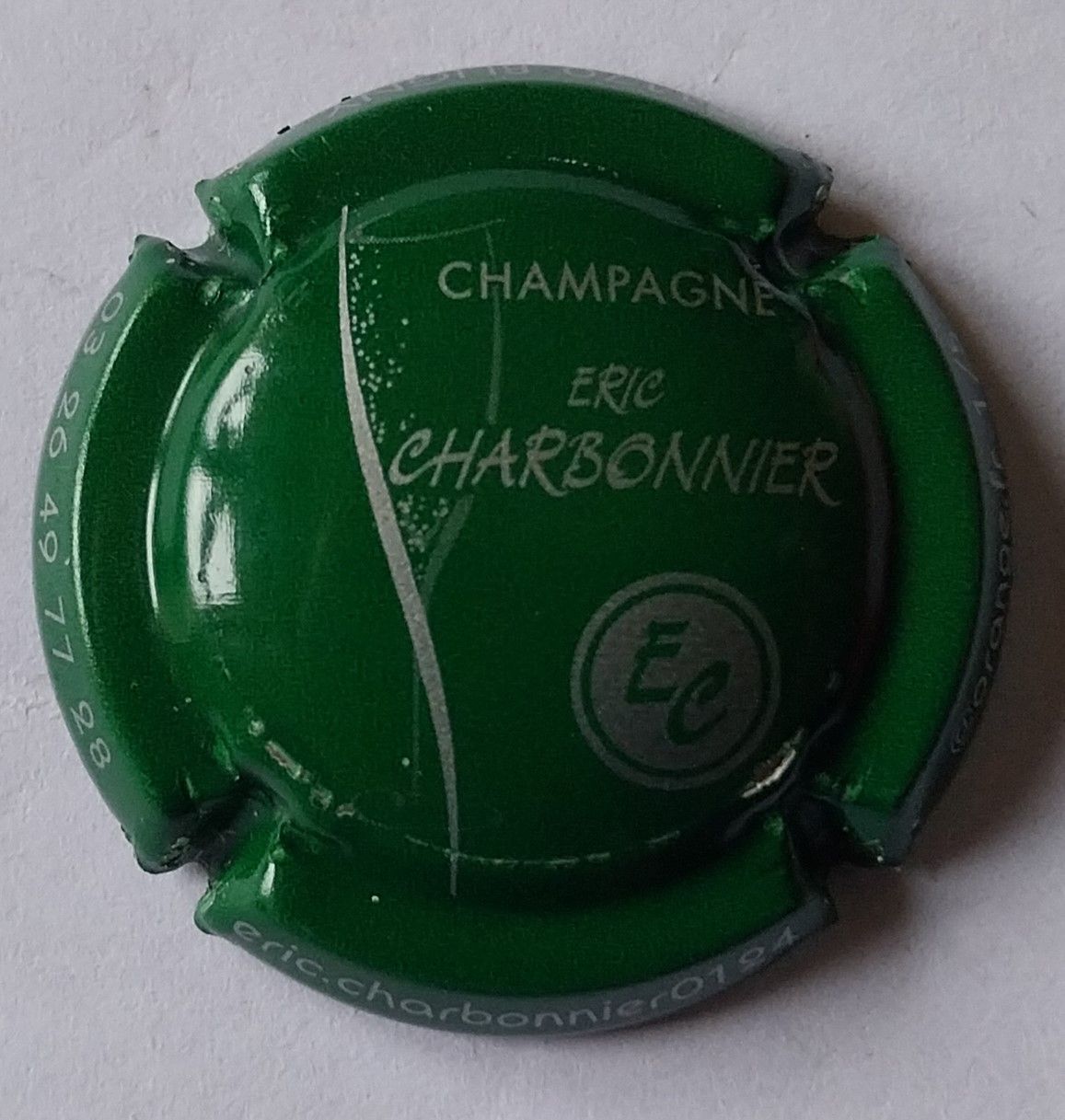 BELLE CAPSULE CHAMPAGNE CHARBONNIER ERIC RÉF N°9b NEWS