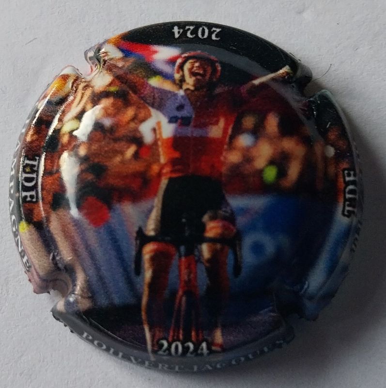 BELLE CAPSULE CHAMPAGNE POILVERT JACQUES TDF 2024 240EX  REF N°A10 NEWS
