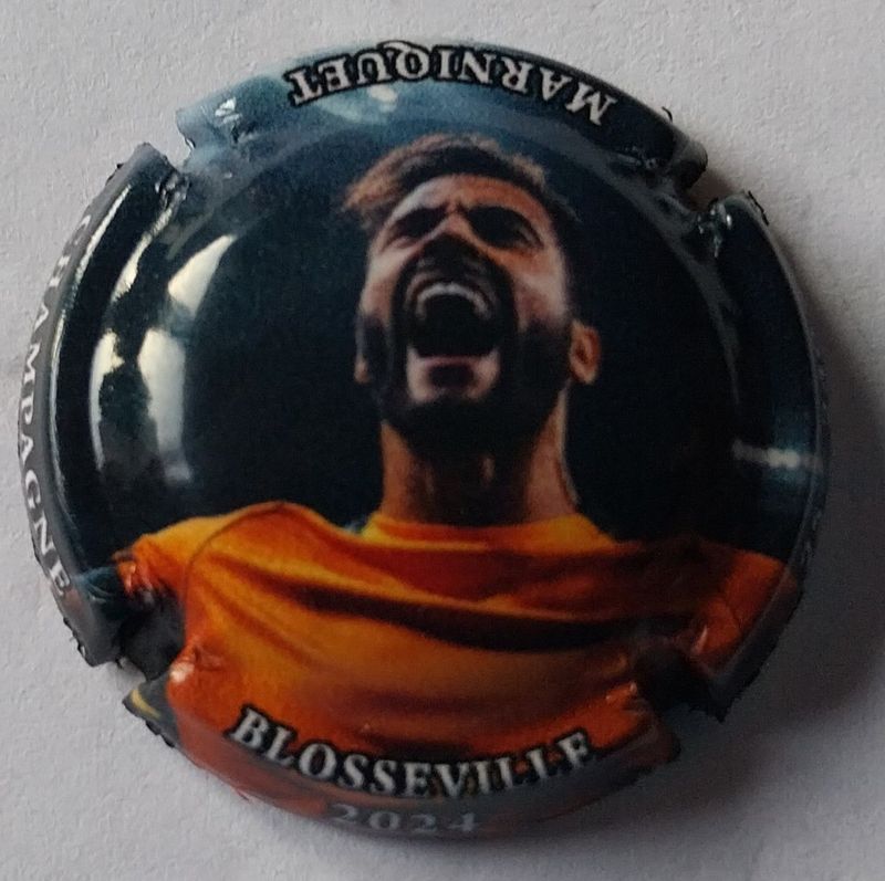 BELLE CAPSULE CHAMPAGNE BLOSSEVILLE MARNIQUET FOOT 2024 24EX  N°A3 NEWS