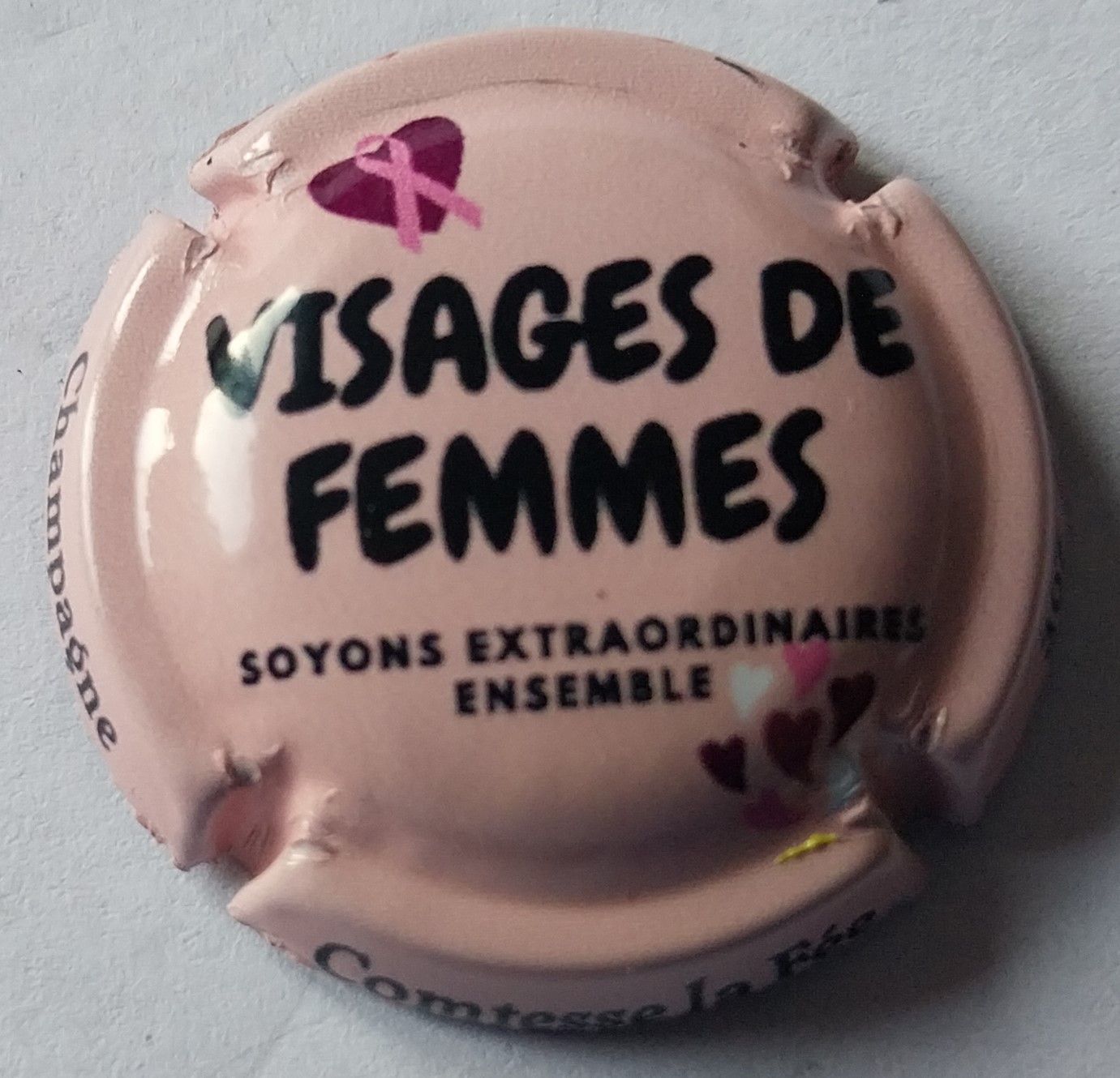 BELLE CAPSULE CHAMPAGNE COMTESSE LA FEE CANCER DU SEIN 2024 360EX NEWS