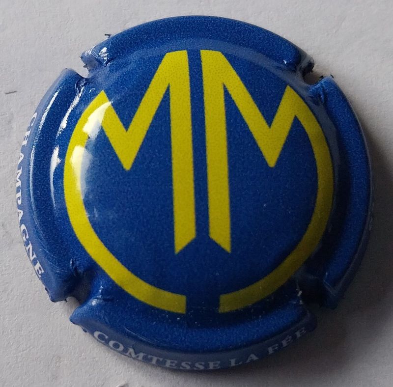 BELLE CAPSULE CHAMPAGNE COMTESSE LA FEE M.M 2024 120EX REF N°98b NEWS