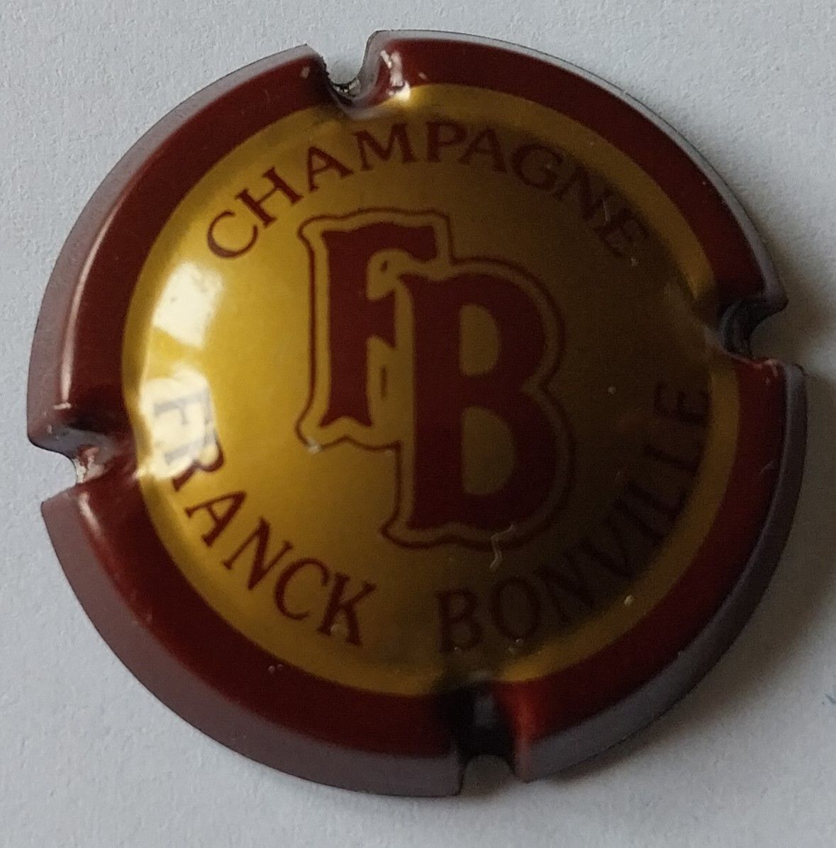BELLE CAPSULE CHAMPAGNE BONVILLE FRANCK REF N°4 NEWS