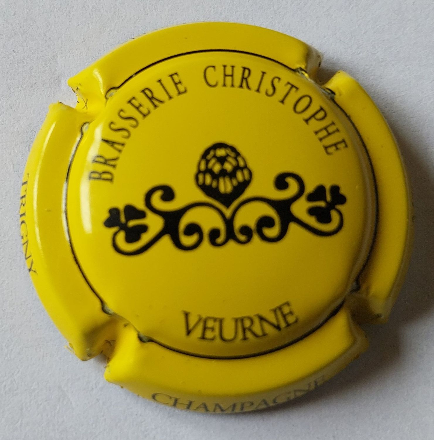 BELLE CAPSULE CHAMPAGNE FOREST MARCEL&FILS BRASSERIE CHRISTOPHE RÉF N°22h NEWS