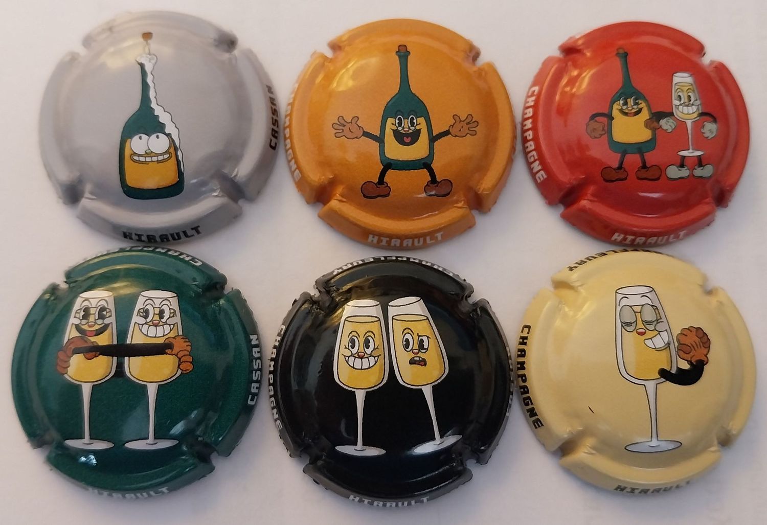 6 BELLES CAPSULES CHAMPAGNE HIRAULT CASSAN 2024 NEWS