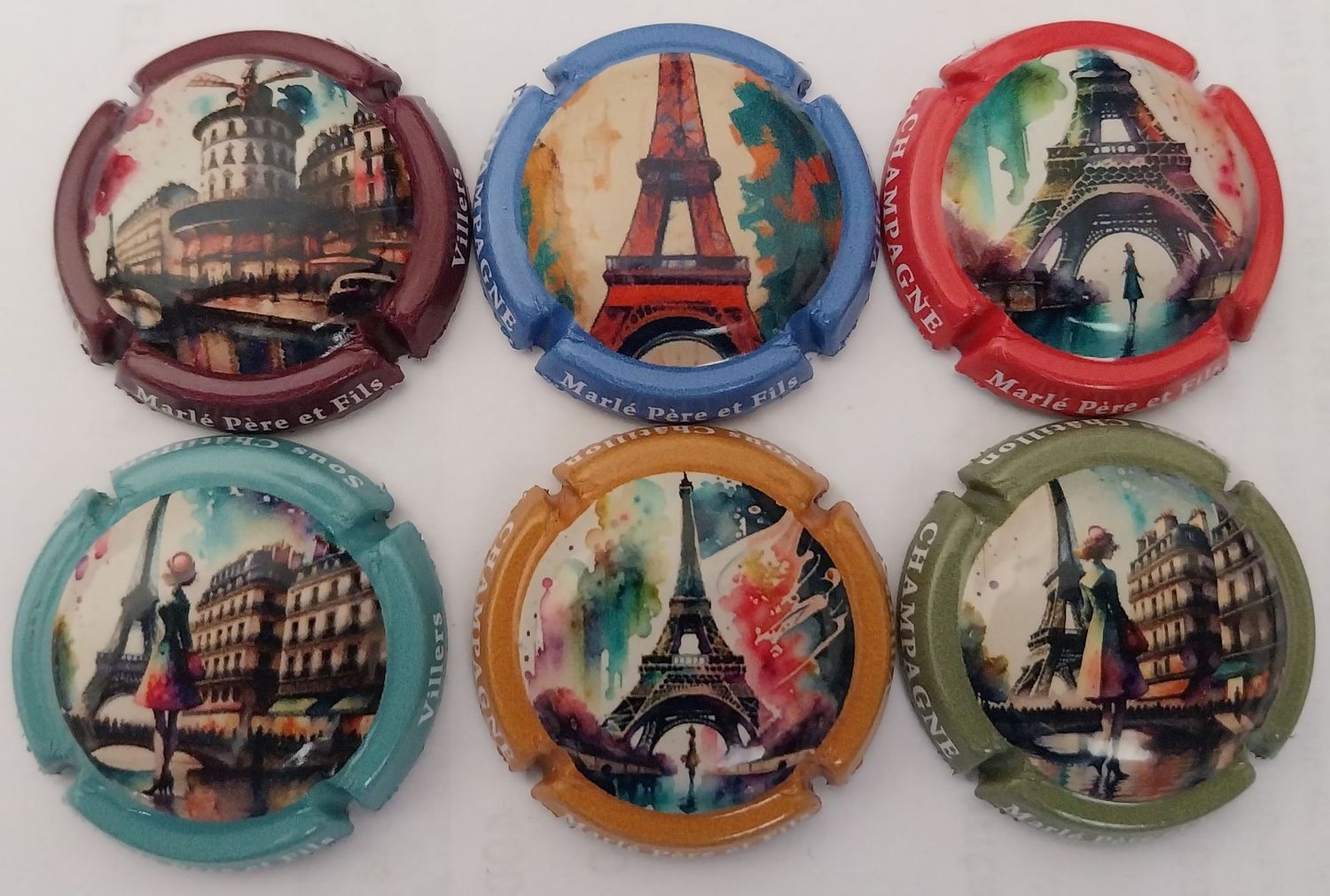 6 BELLES CAPSULES CHAMPAGNE MARLE PERE ET FILS 2024 PARIS NEWS