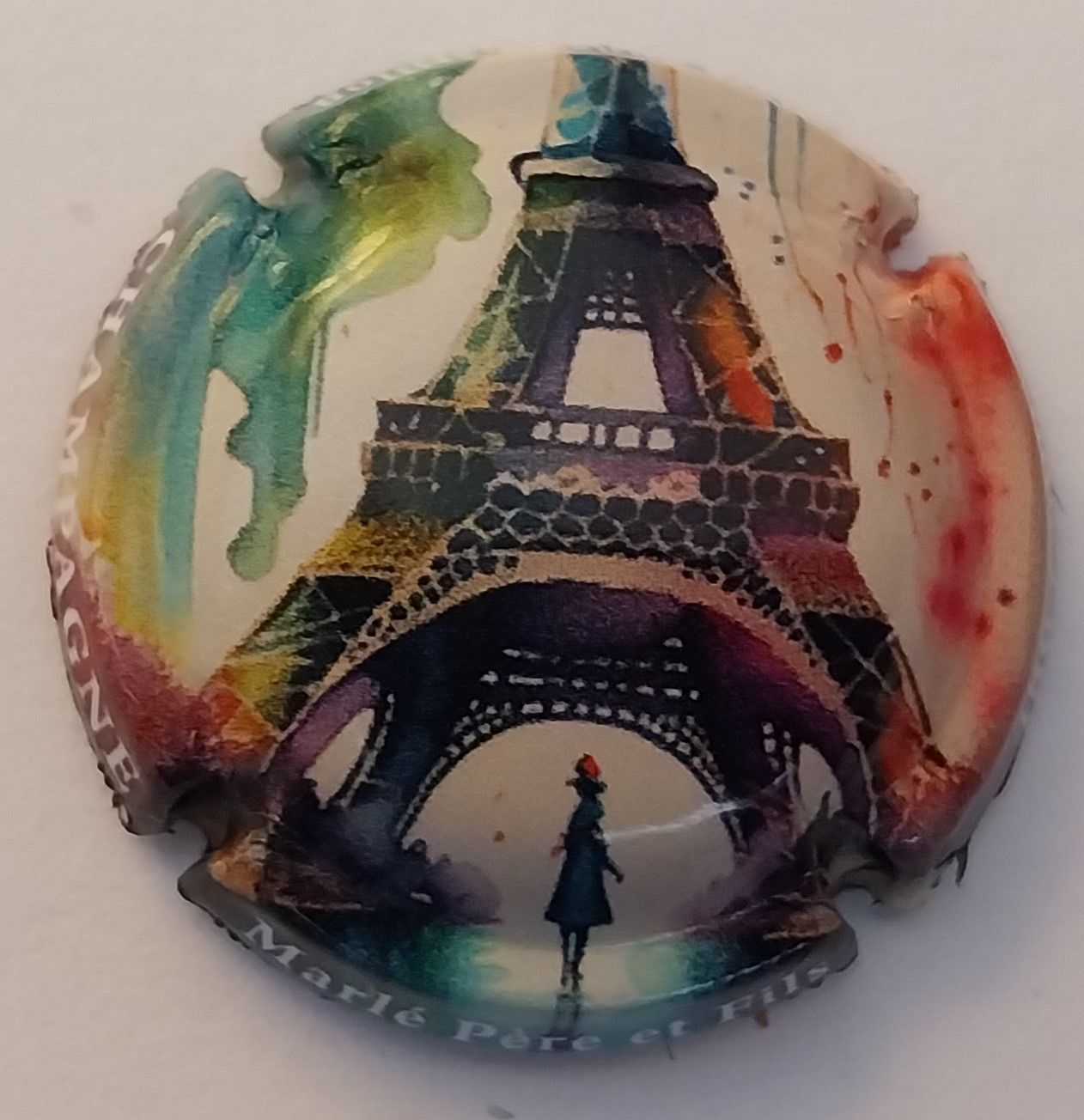 BELLE CAPSULE CHAMPAGNE MARLE PERE ET FILS PARIS 500EX / 2024 NEWS