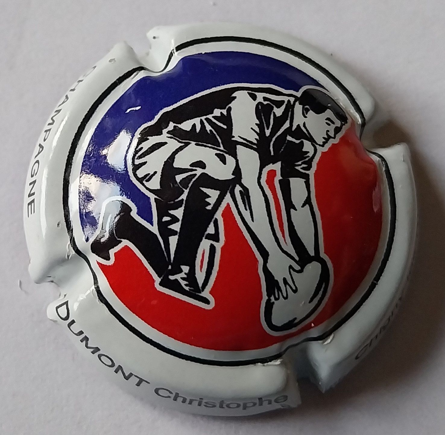 BELLE CAPSULE CHAMPAGNE DUMONT CHRISTOPHE RUGBY 600EX REF N°A1 NEWS