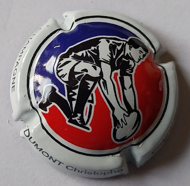 BELLE CAPSULE CHAMPAGNE DUMONT CHRISTOPHE RUGBY 600EX REF N°A1 NEWS