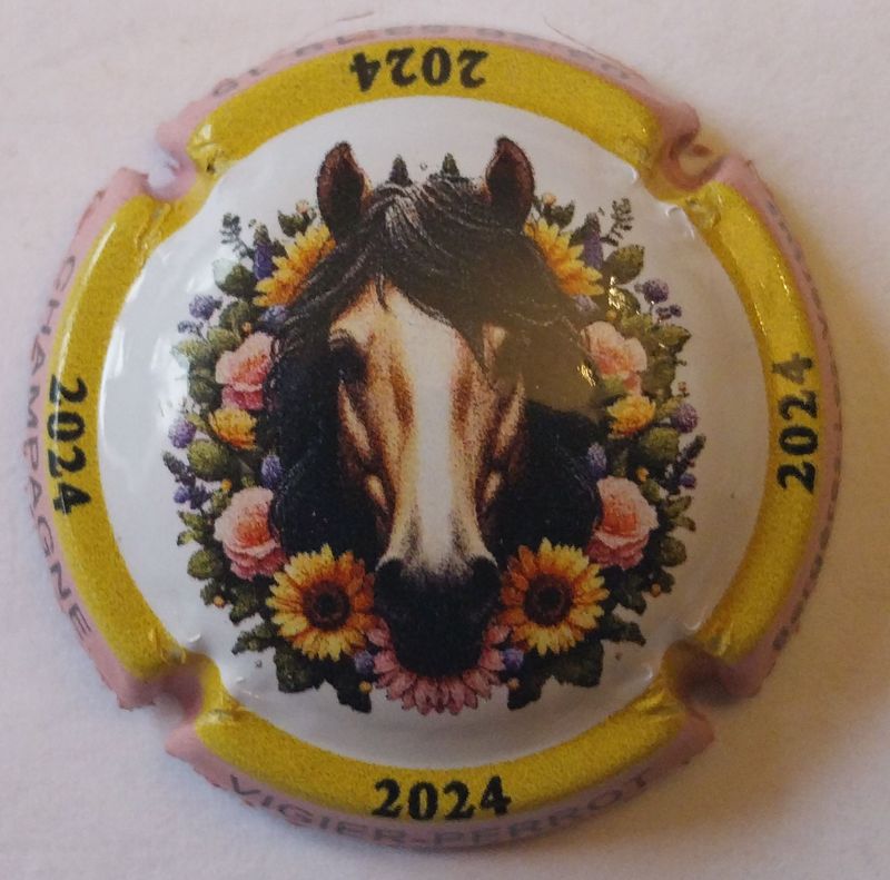 BELLE CAPSULE CHAMPAGNE VIGIER PERROT CHEVAL 2024 REF N°31zd  NEWS