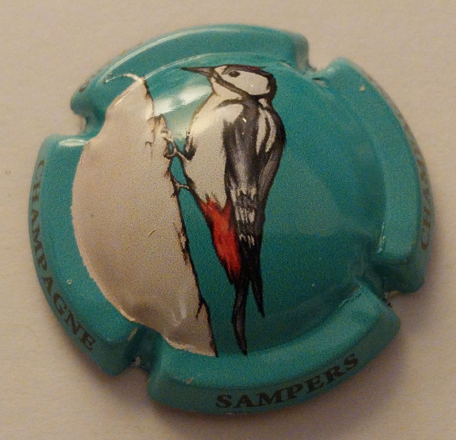 BELLE CAPSULE CHAMPAGNE SAMPERS CLAUDE ANIMAUX REF N°12c NEWS