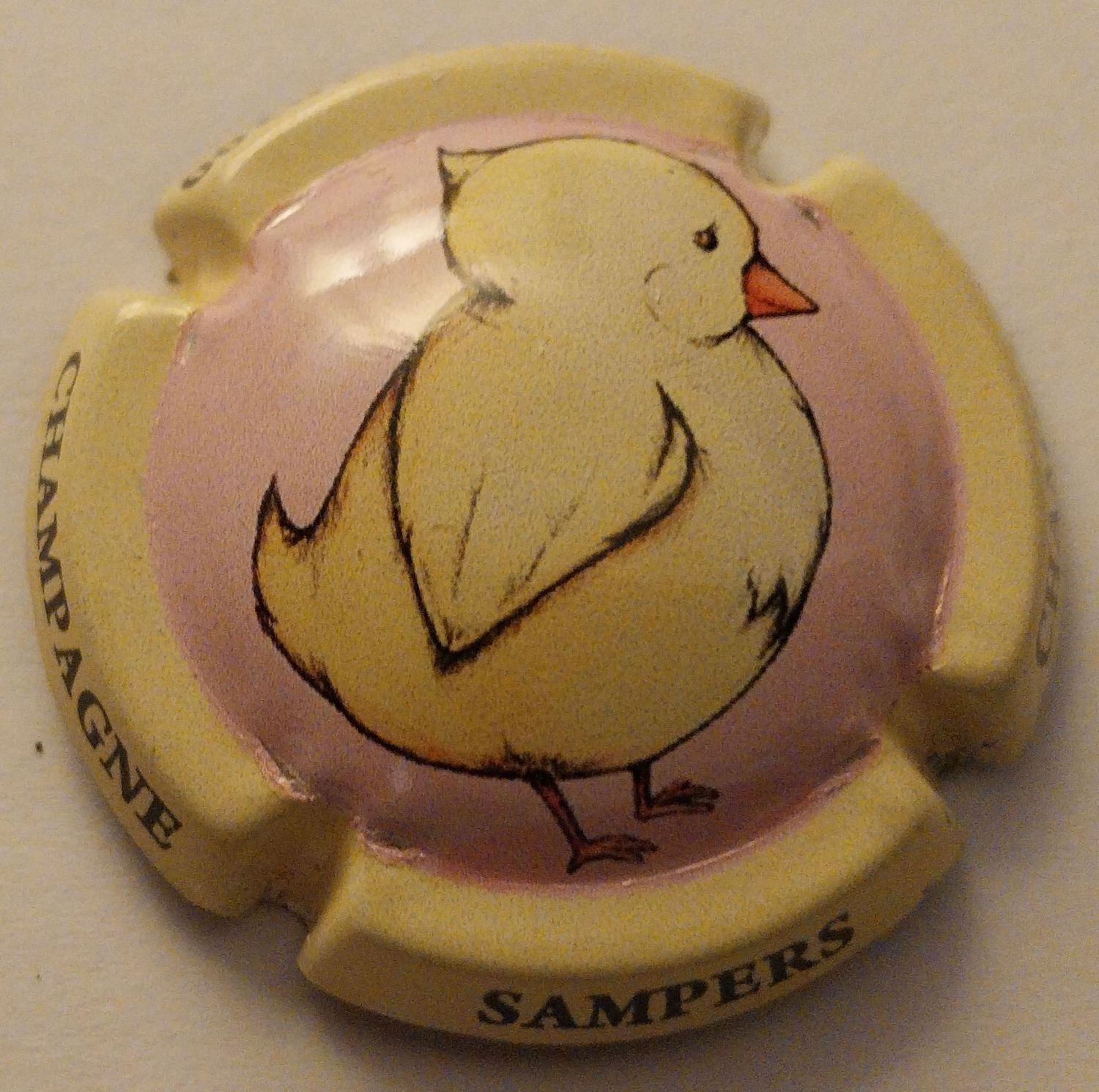 BELLE CAPSULE CHAMPAGNE SAMPERS CLAUDE ANIMAUX REF N°12d NEWS