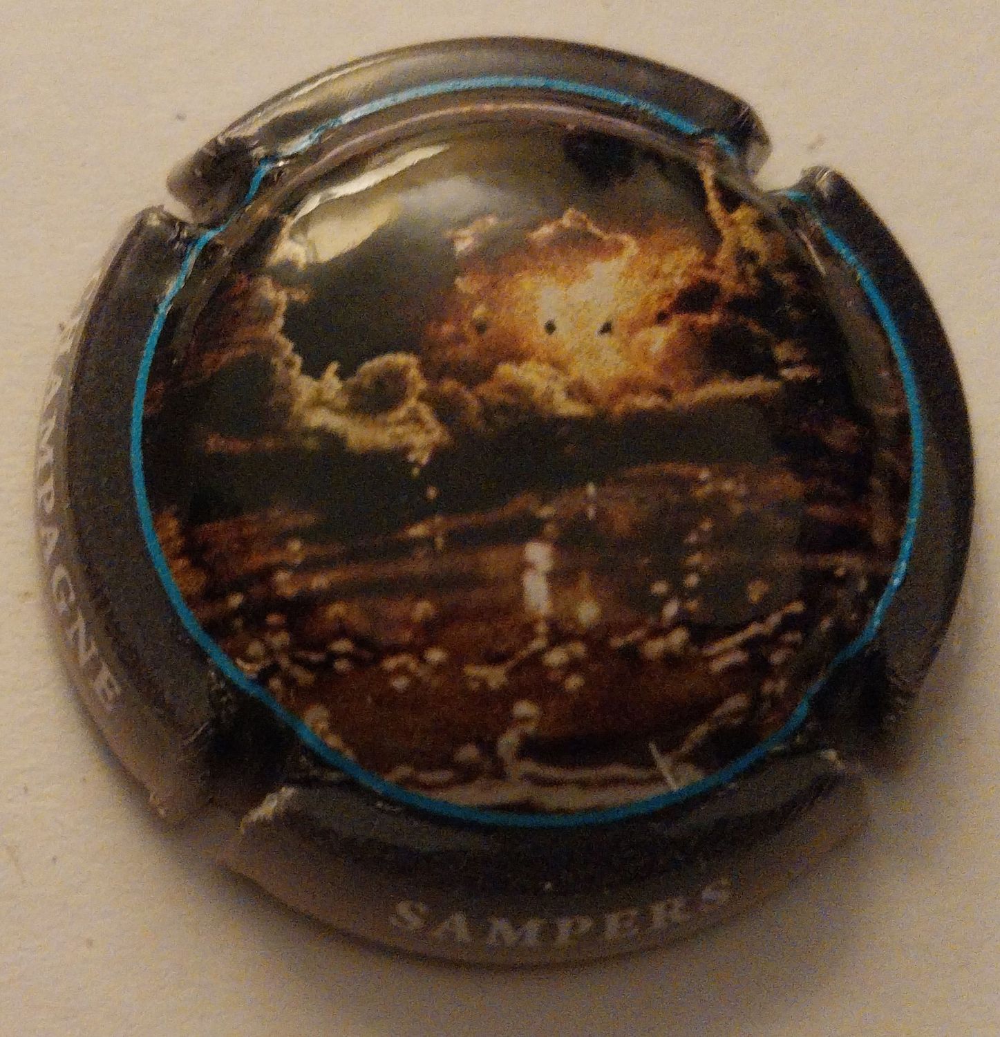 BELLE CAPSULE CHAMPAGNE SAMPERS CLAUDE ENFANTS REF N°18c NEWS