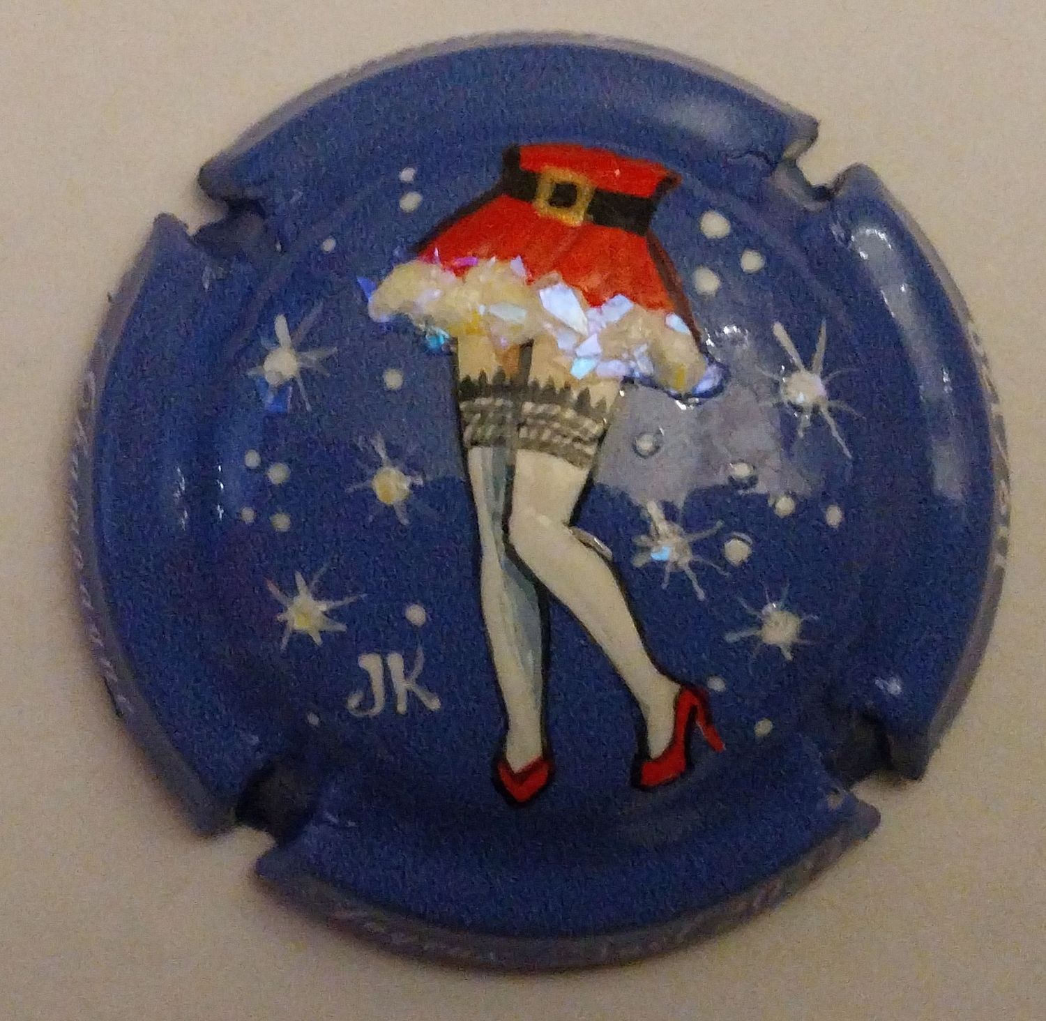 BELLE CAPSULE CHAMPAGNE COMTESSE LA FEE JOYEUX NOEL 2024 120EX PALM NEWS