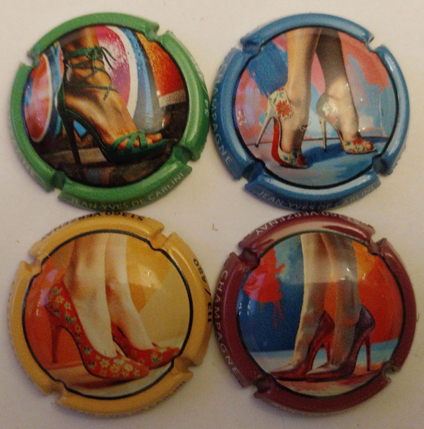 4 BELLES CAPSULES CHAMPAGNE DE CARLINI YVES CHAUSSURE 2024 NEWS