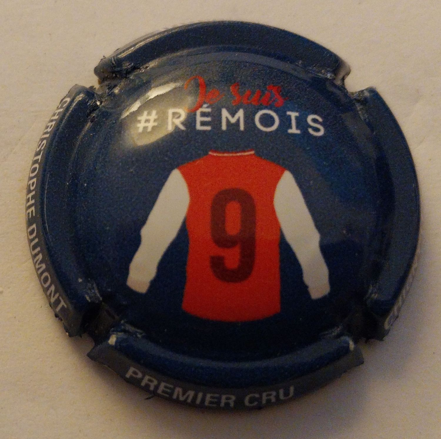 BELLE CAPSULE CHAMPAGNE DUMONT CHRISTOPHE JE SUIS REMOIS REF N°4d NEWS