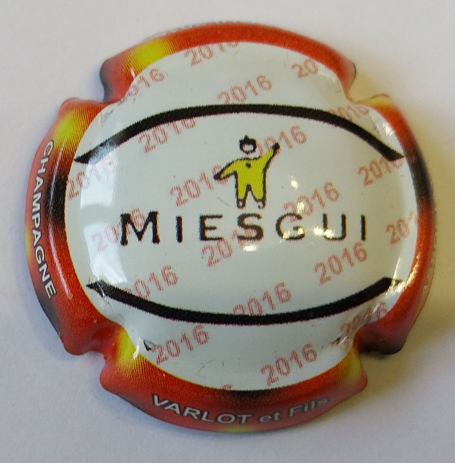BELLE CAPSULE CHAMPAGNE VARLOT ET FILS MIESGUI REF N°4 NEWS