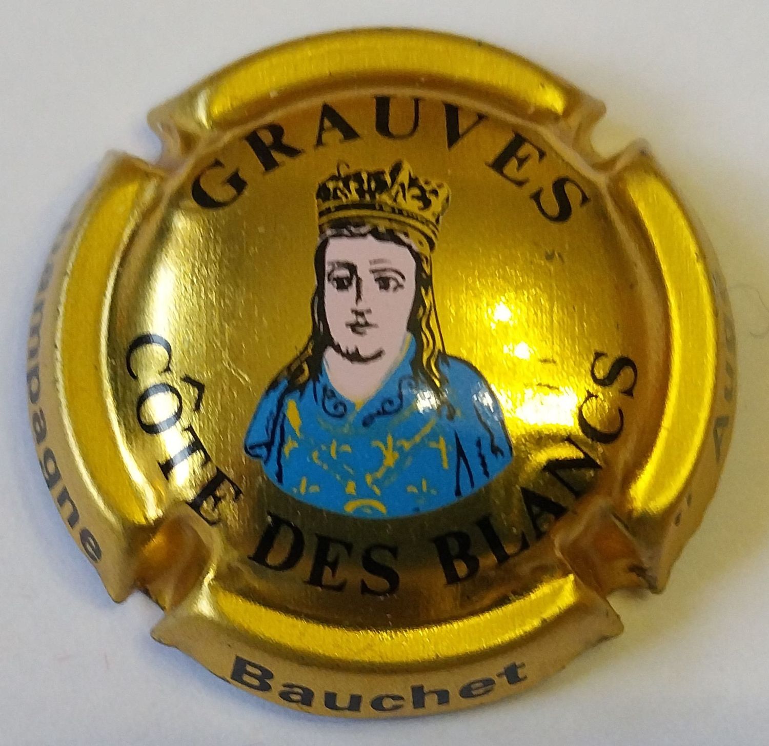 BELLE CAPSULE CHAMPAGNE BAUCHET AUGE COTE DES BLANCS REF N°2 NEWS