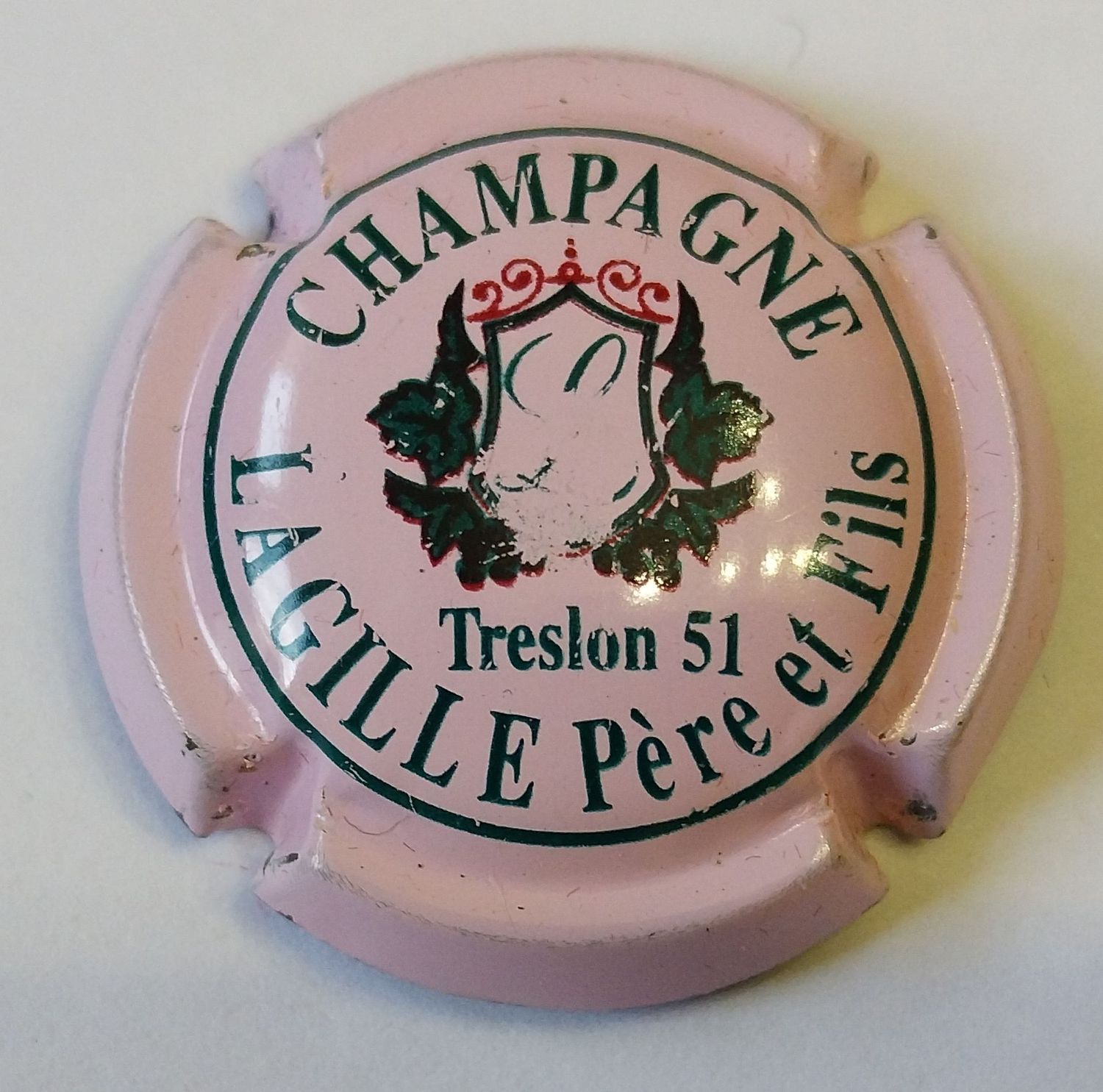 CAPSULE CHAMPAGNE LAGILLE PERE ET FILS RÉF N°10 NEWS