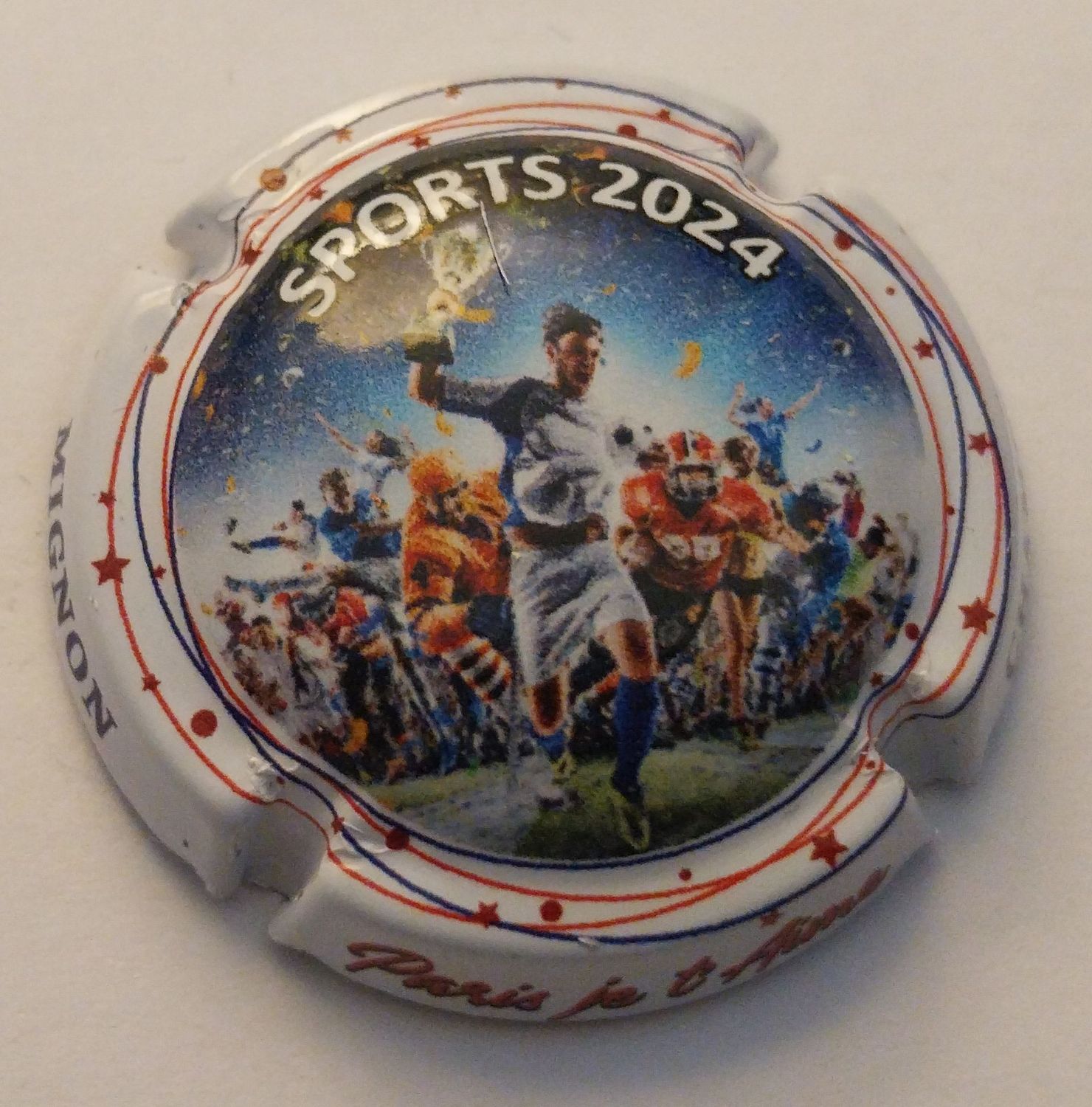 BELLE CAPSULE CHAMPAGNE PIERRE MIGNON SPORTS 2024 REF N°201t NEWS