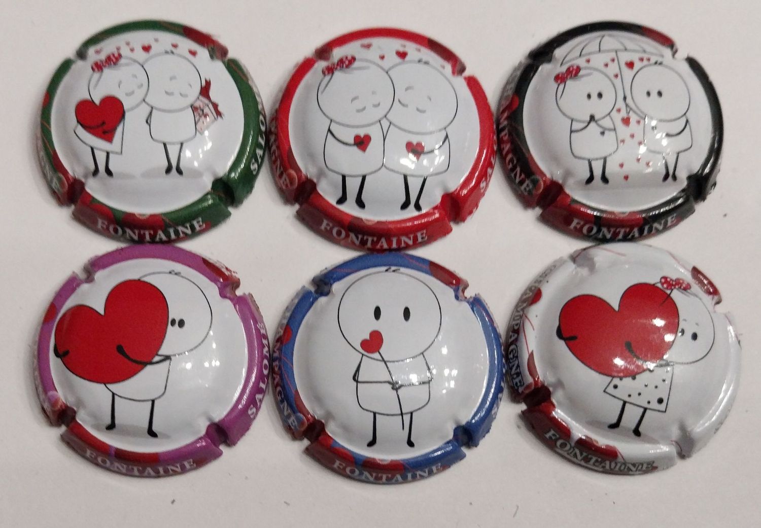 6 BELLES CAPSULES CHAMPAGNE FONTAINE SALOME SAINT VALENTIN 2025 NEWS