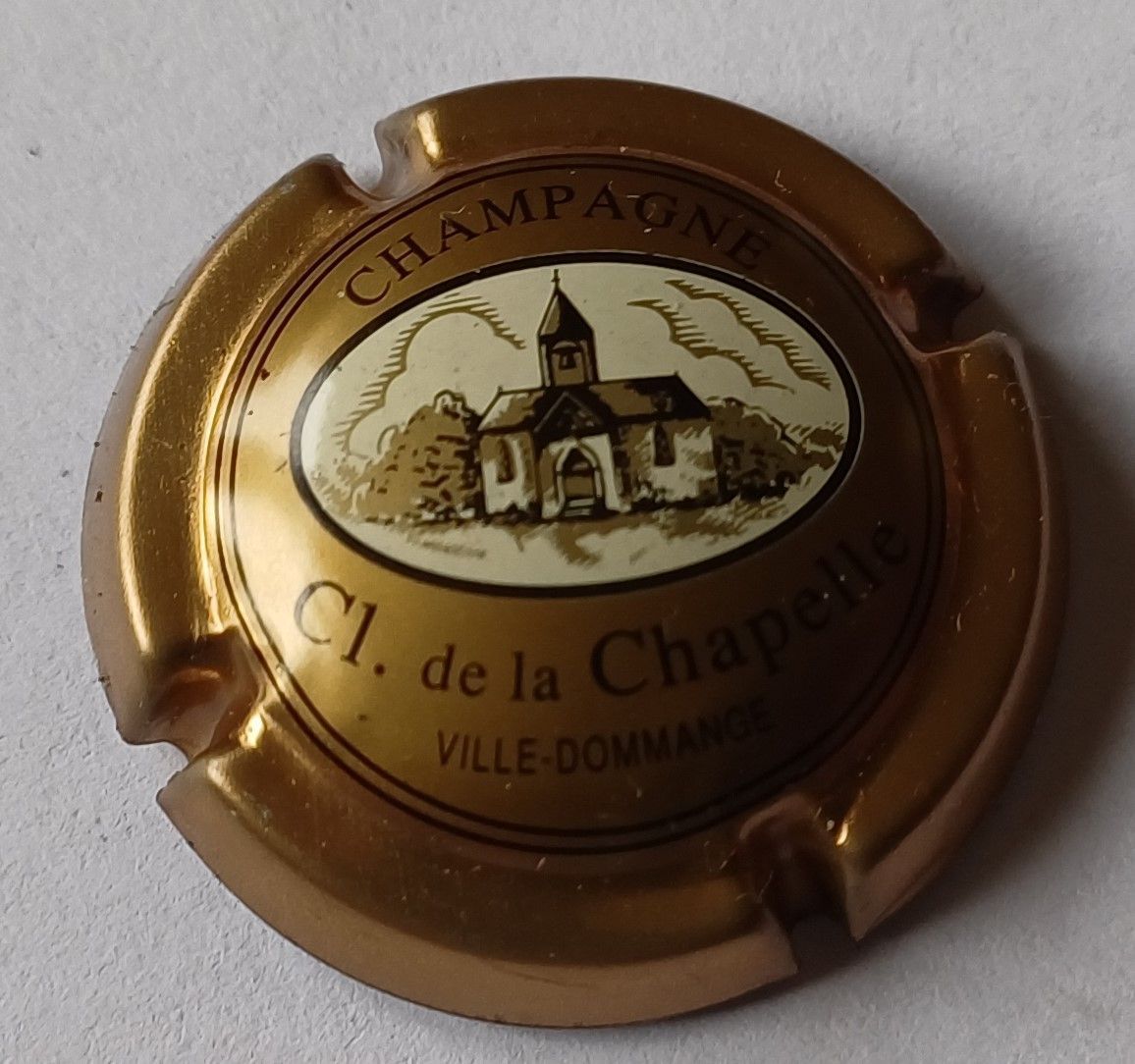 BELLE CAPSULE CHAMPAGNE CL.DE LA CHAPELLE RÉF N°7 NEWS