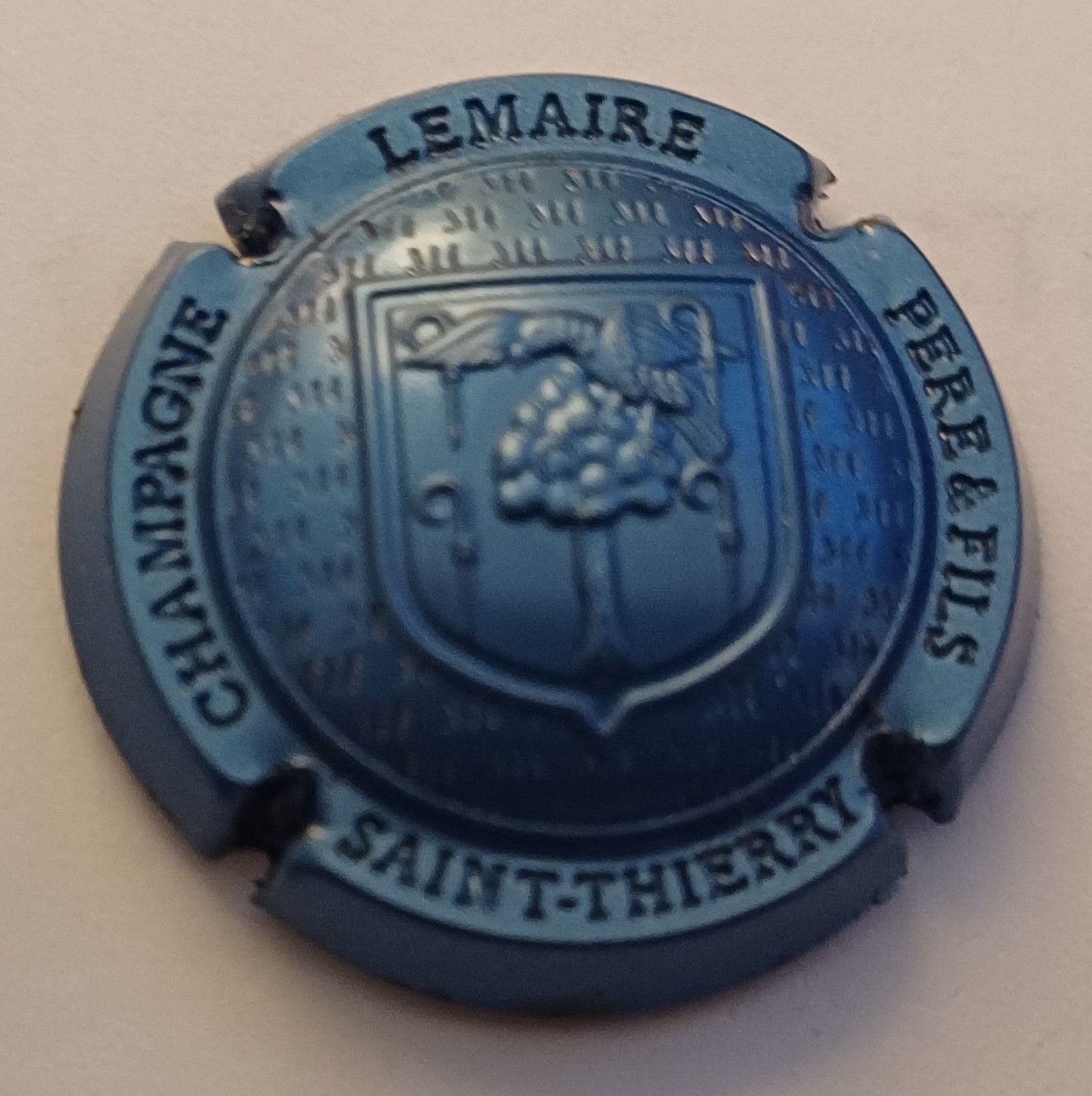 BELLE CAPSULE CHAMPAGNE MONT D'HOR LEMAIRE PERE ET FILS ESTAMPES RÉF N°12a NEWS