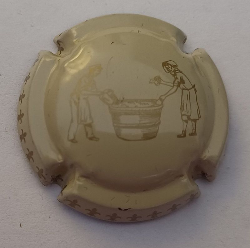 BELLE CAPSULE CHAMPAGNE GENERIQUE CREME ET OR REF N°668 NEWS