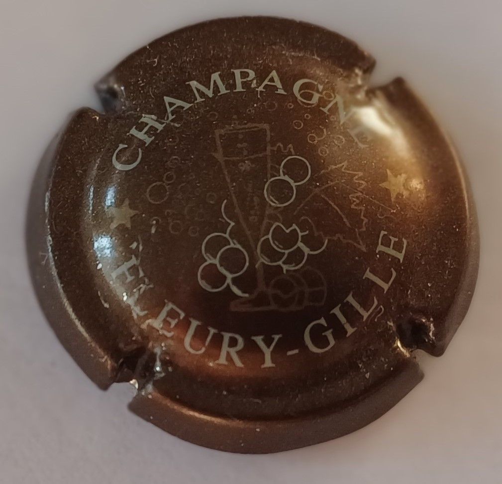 BELLE CAPSULE CHAMPAGNE GILLE FLEURY REF N°12b NEWS