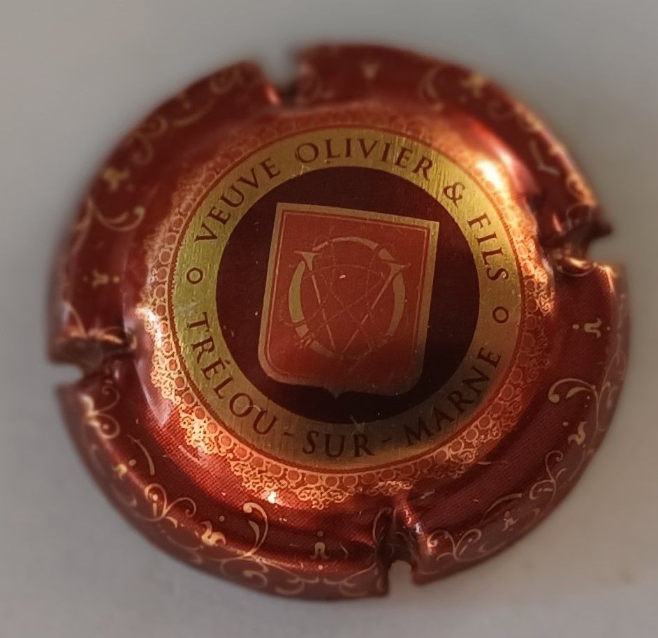 BELLE CAPSULE CHAMPAGNE OLIVIER VVE & FILS REF N°10 NEWS
