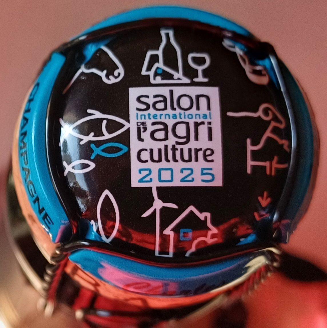 BELLE CAPSULE CHAMPAGNE CHARLES HESTON SALON AGRICULTURE 2025 REF N° 36g NEWS