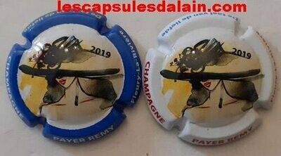 2 BELLES CAPSULES CHAMPAGNE PAYER REMY CUVEE BELGE NEWS