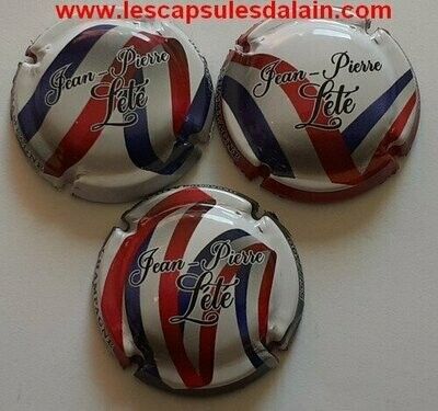 3 BELLES CAPSULES CHAMPAGNE JEAN PIERRE LETE REF N°1 a 1b 700EX NEWS