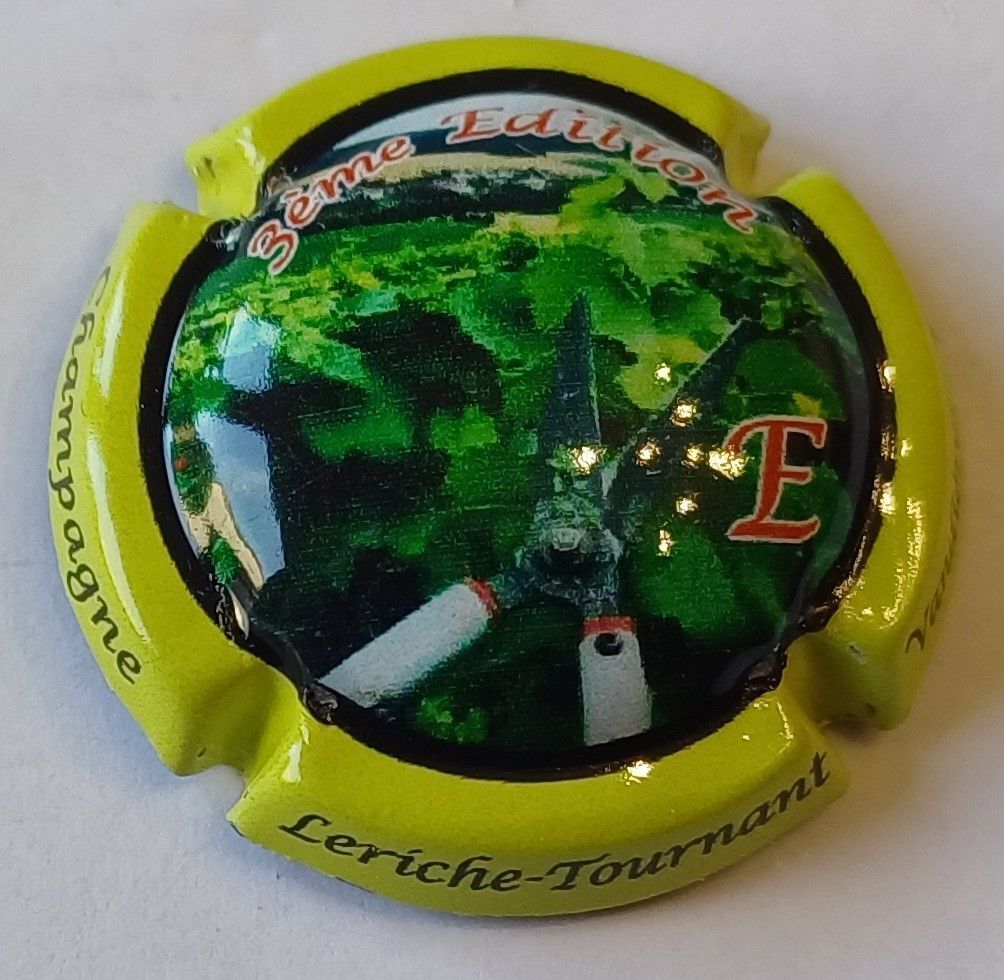 BELLE CAPSULE CHAMPAGNE LERICHE TOURNANT 3EME EDITION REF N°29 NEWS
