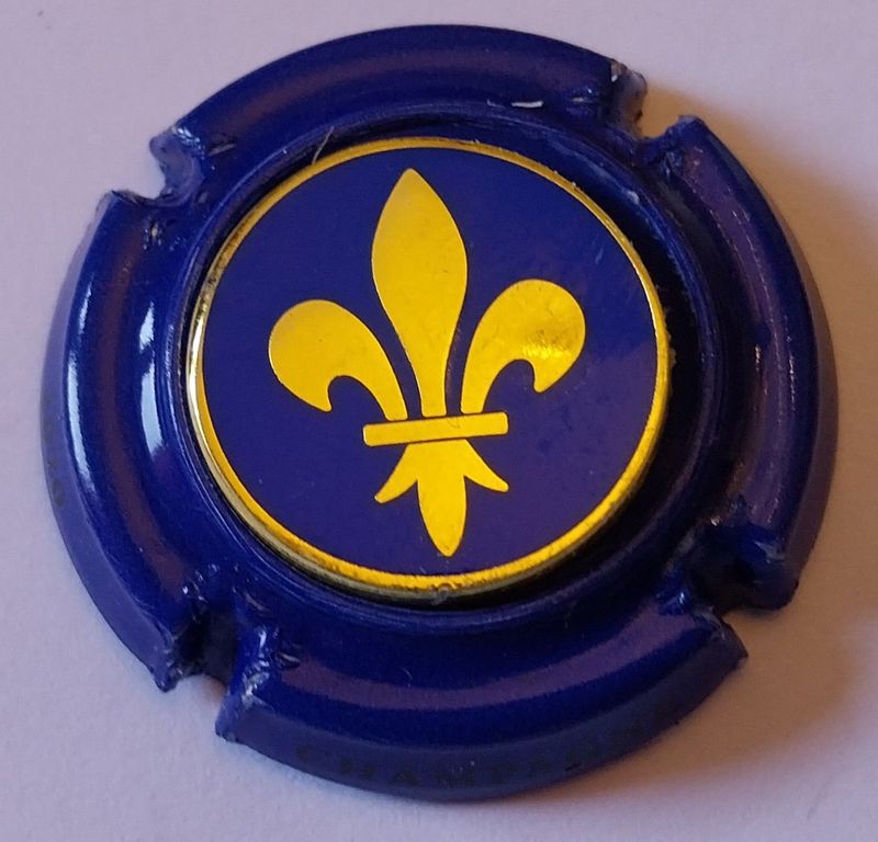 BELLE CAPSULE CHAMAPGNE GENERIQUE INSERT LYS REF N°A61 NEWS