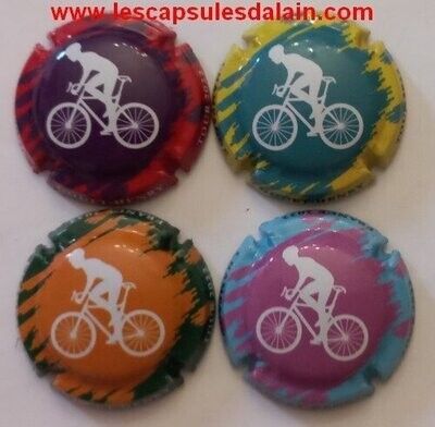 4 BELLES CAPSULES CHAMPAGNE GOUET HENRY TOUR DE FRANCE 2022  REF N° 3 a 3d NEWS