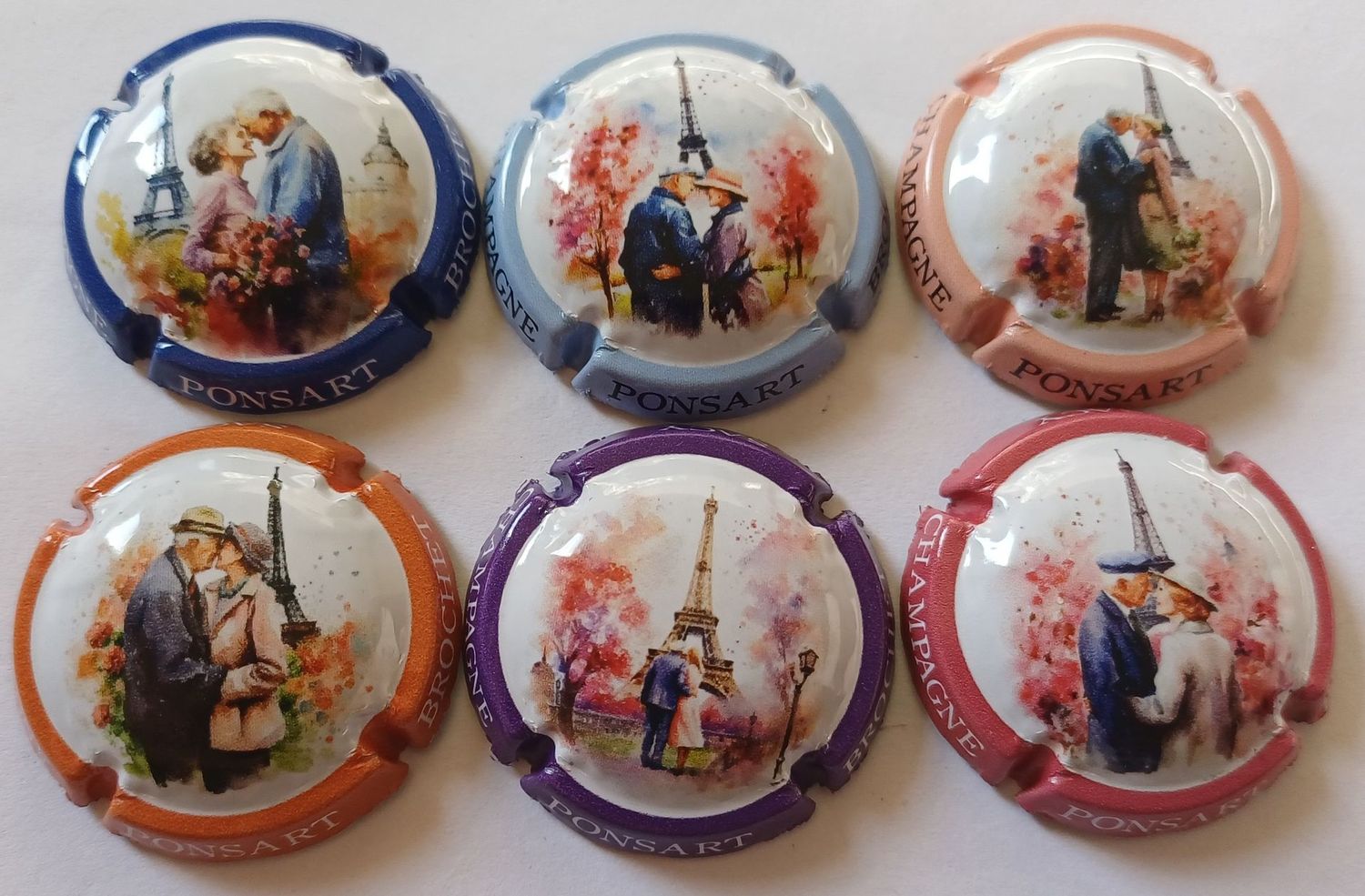6 BELLES CAPSULES CHAMPAGNE PONSARD BROCHET COUPLES A PARIS 2025 NEWS