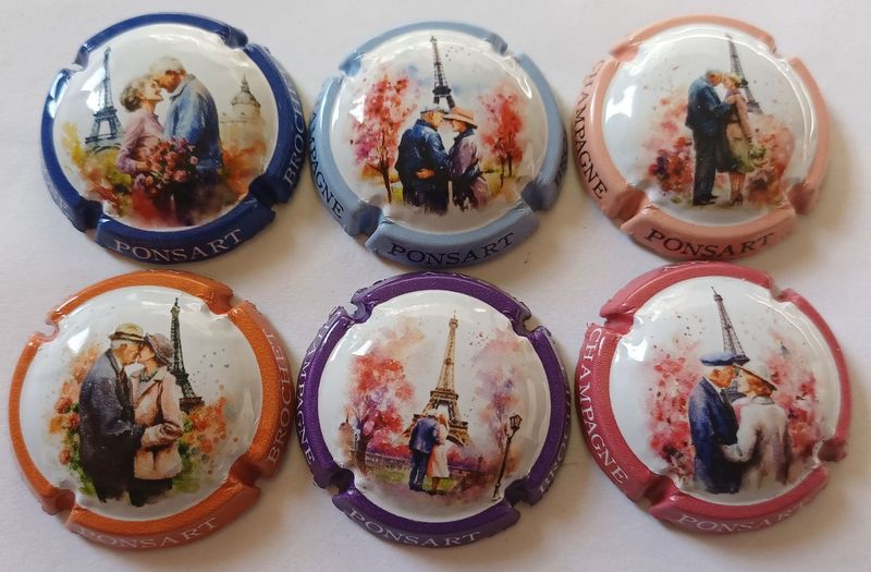 6 BELLES CAPSULES CHAMPAGNE PONSARD BROCHET COUPLES A PARIS 2025 NEWS