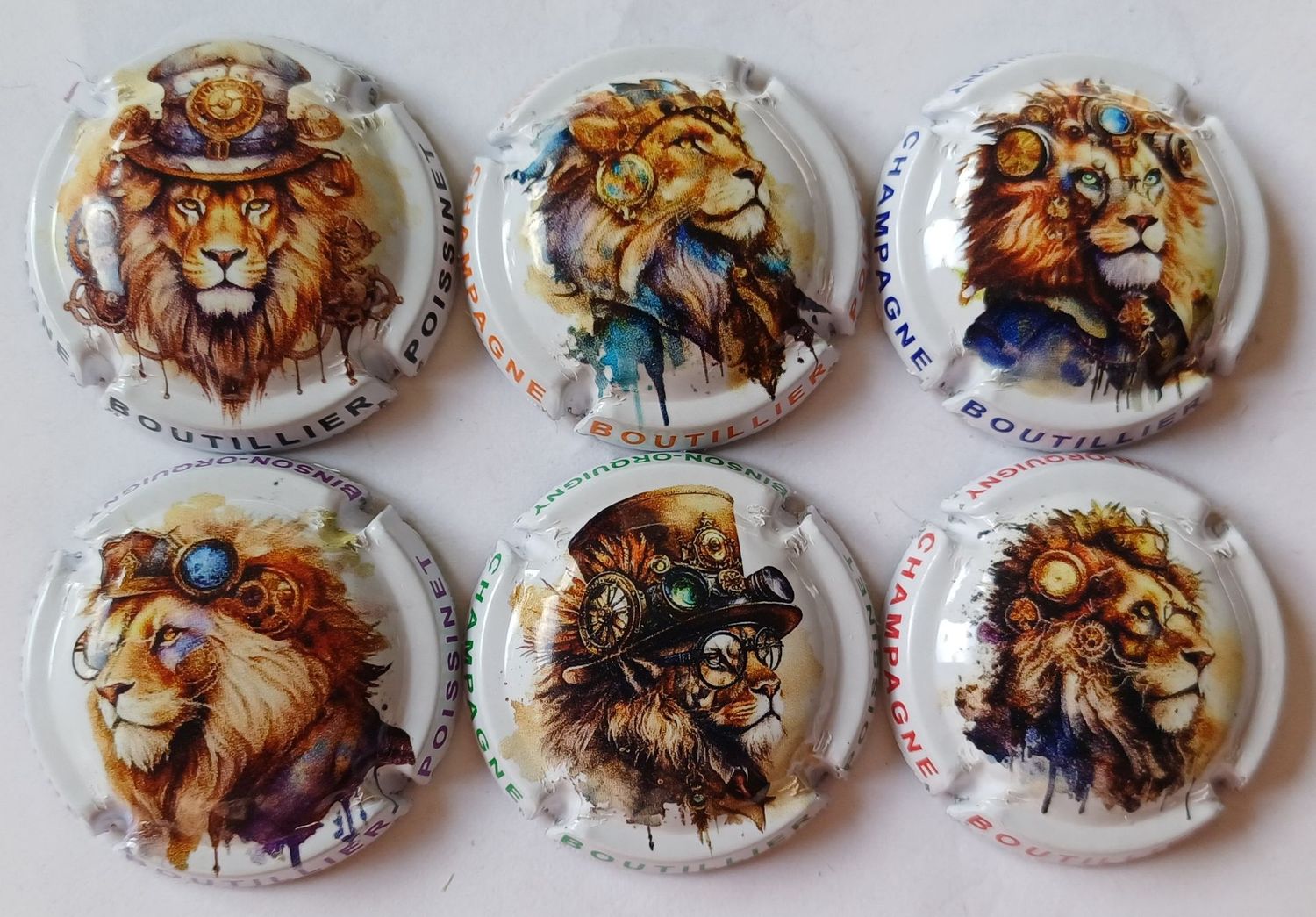 6 BELLES CAPSULES CHAMPAGNE BOUTILLIER POISSINET LE ROI LION 2025 NEWS