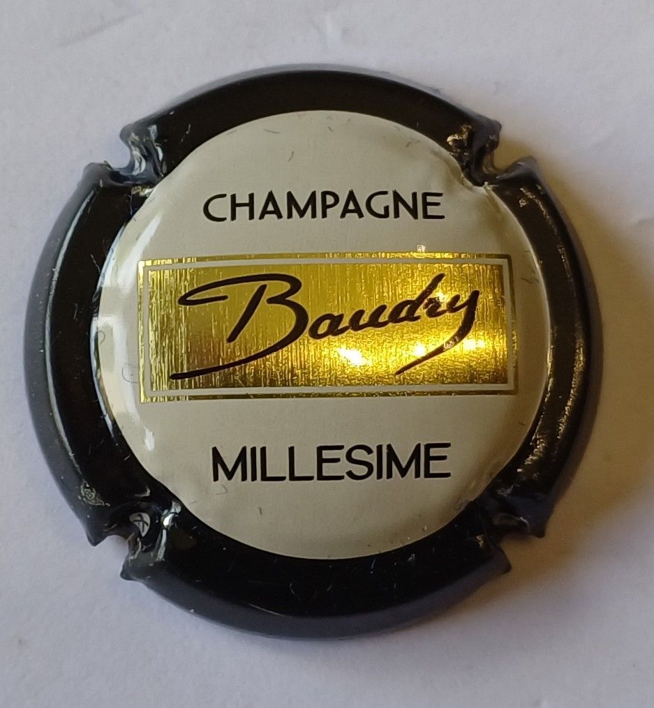 BELLE CAPSULE CHAMPAGNE BAUDRY MILLESIME REF N°8 NEWS