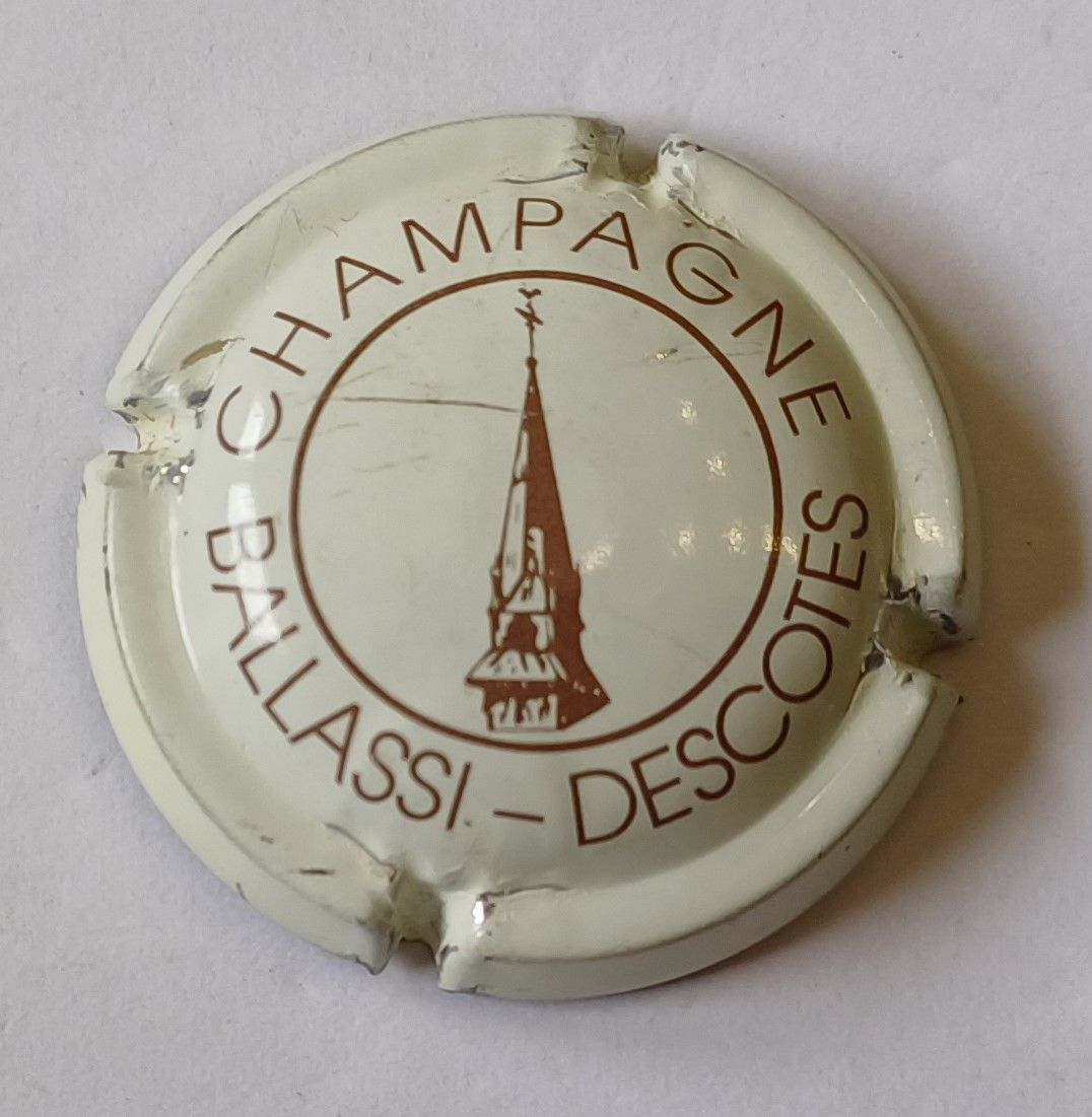 BELLE CAPSULE CHAMPAGNE BALLASSI DESCOTES REF N°1 NEWS