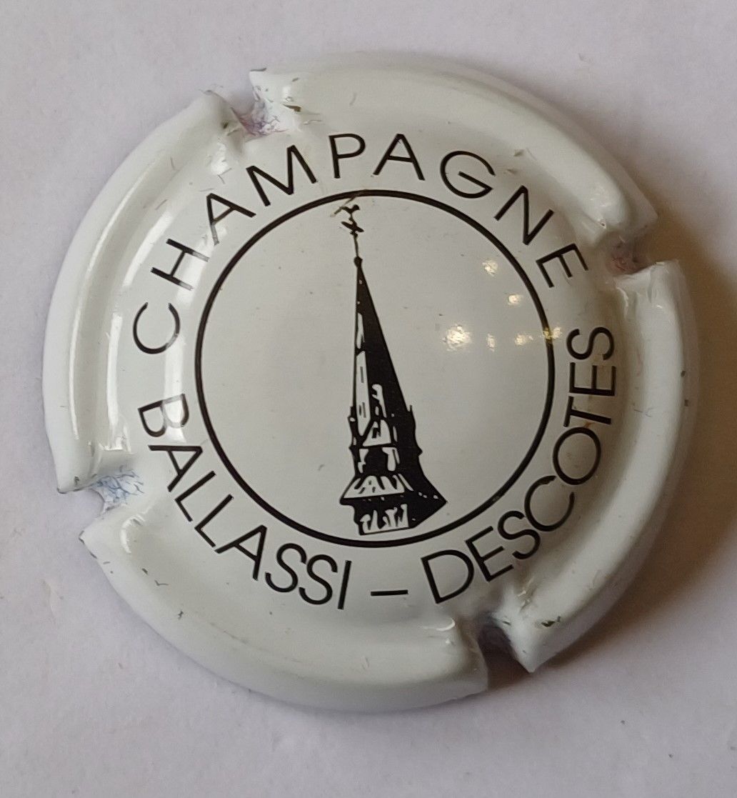 BELLE CAPSULE CHAMPAGNE BALLASSI DESCOTES REF N°2 NEWS