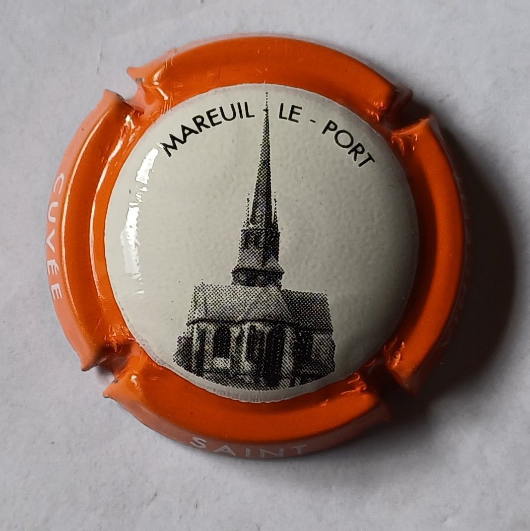BELLE CAPSULE CHAMPAGNE CUVEE SAINT VINCENT REF N°3c NEWS