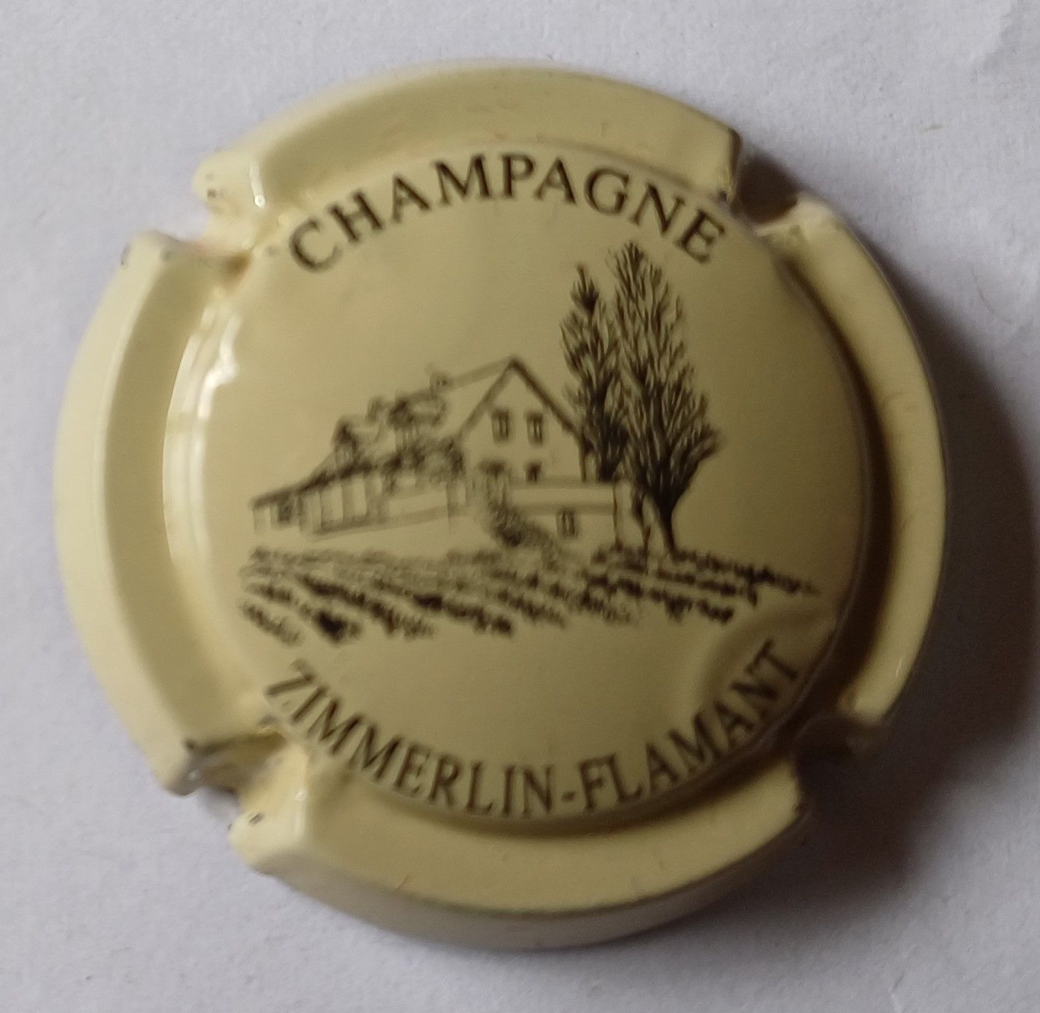 BELLE CAPSULE CHAMPAGNE ZIMMERLIN FLAMANT REF N°2 NEWS